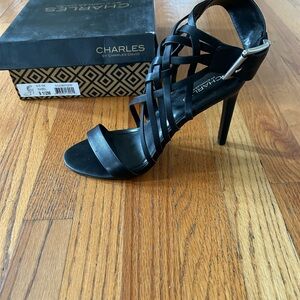 Elegant Black Stiletto Heels Charles David